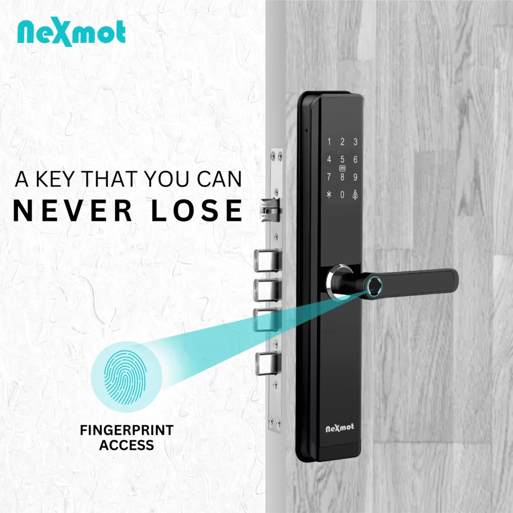 nexmot smart door lock water proof